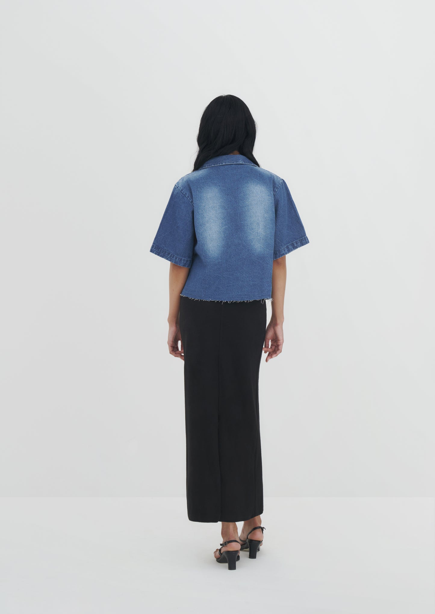 Yuri Denim Top Outerwear