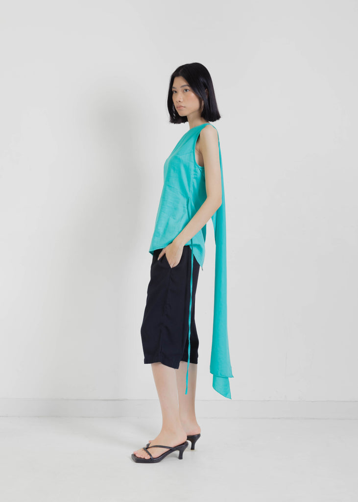 Roya Top in Teal