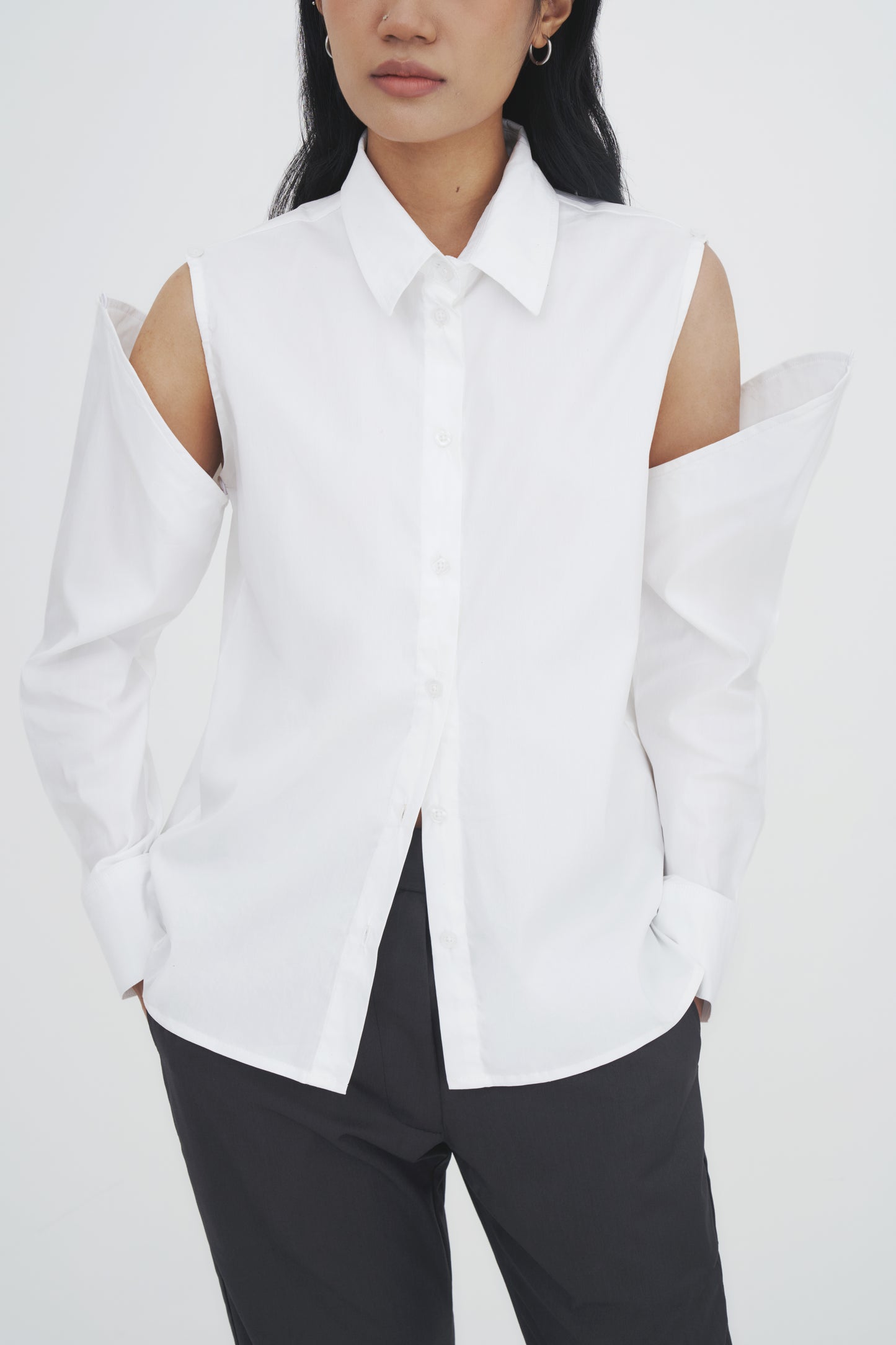 Alena Cut-Out Shirt